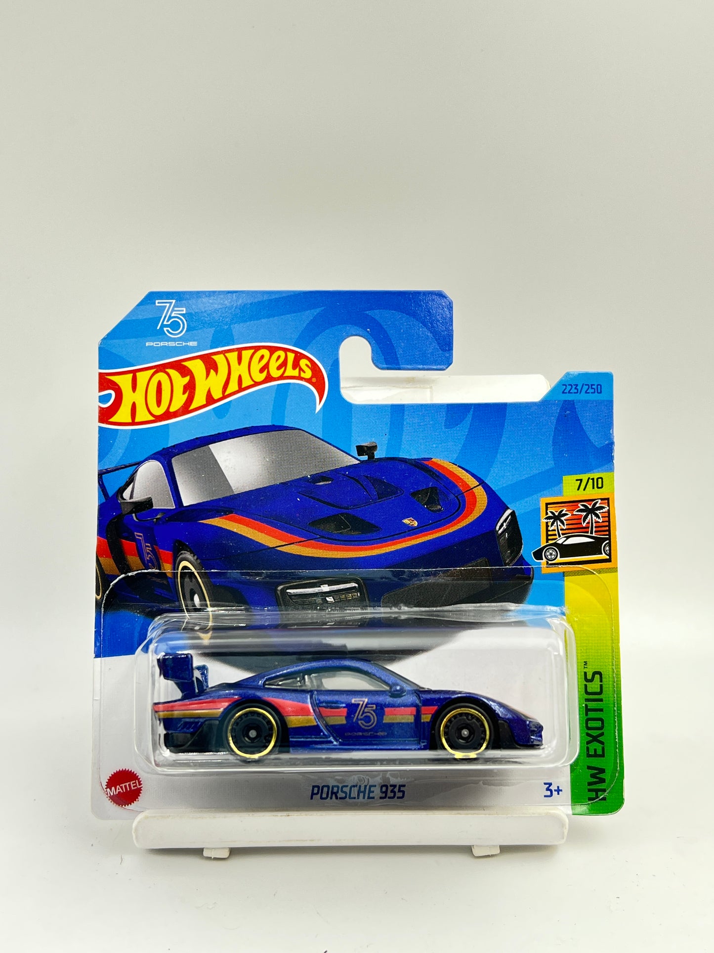 IMPORTED - HOT WHEELS -  PORSCHE 935 - SHORT CARD - 6C