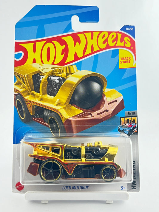 LOCO MOTORIN -SLIGHT BLISTER CRACK - 1A - Its Fun- Hot wheels - matchbox - diecast