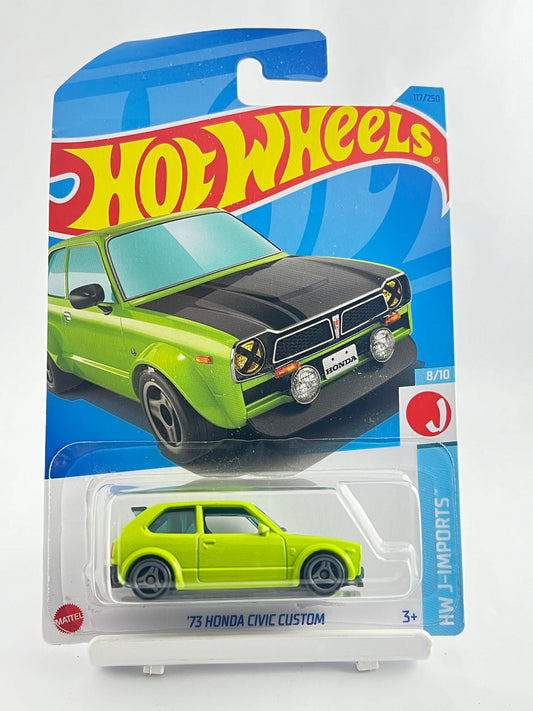 73 HONDA CIVIC CUSTOM -4B - Its Fun- Hot wheels - matchbox - diecast