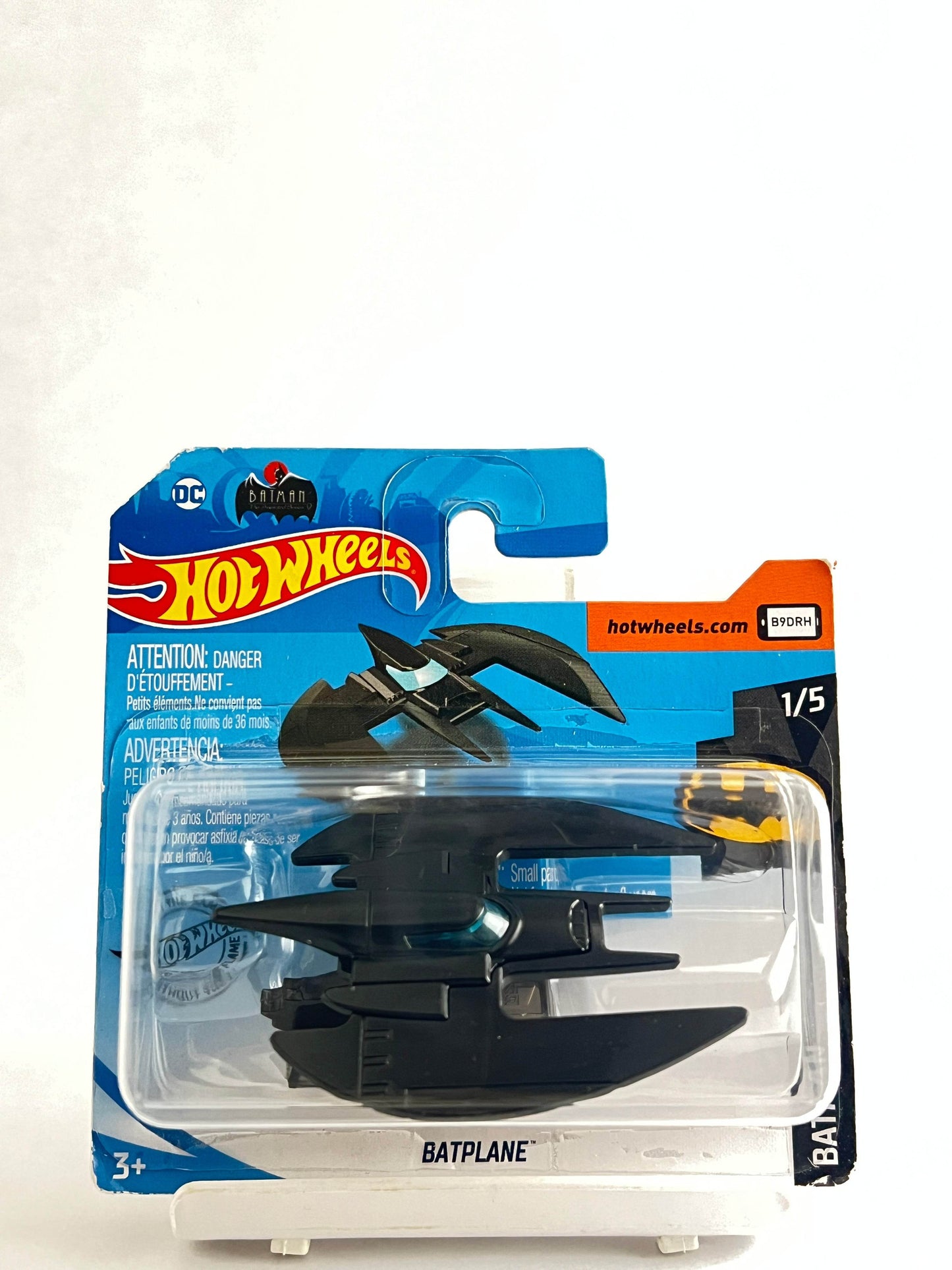 BATPLANE - SHORT CARD - BLACK - 3B - Its Fun