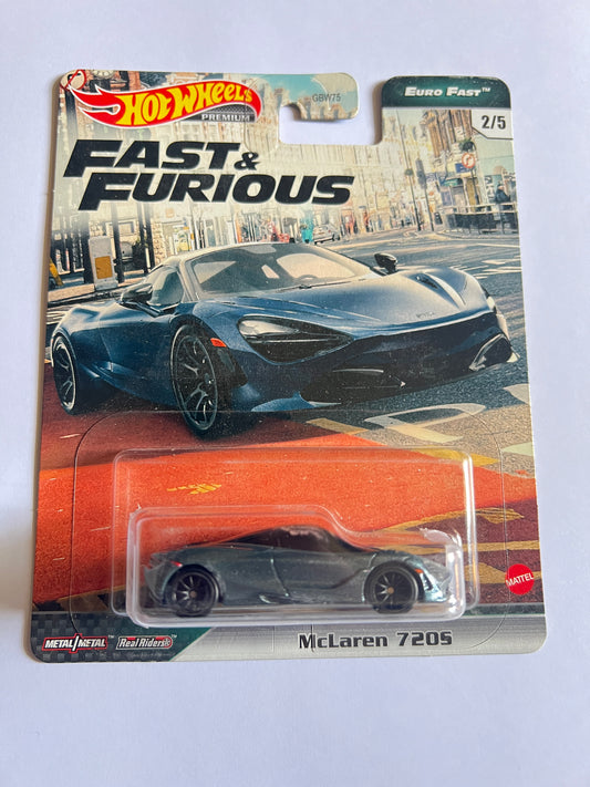 PREMIUM - FAST AND FURIOUS - MCLAREN 720S - Its Fun- Hot wheels - matchbox - diecast