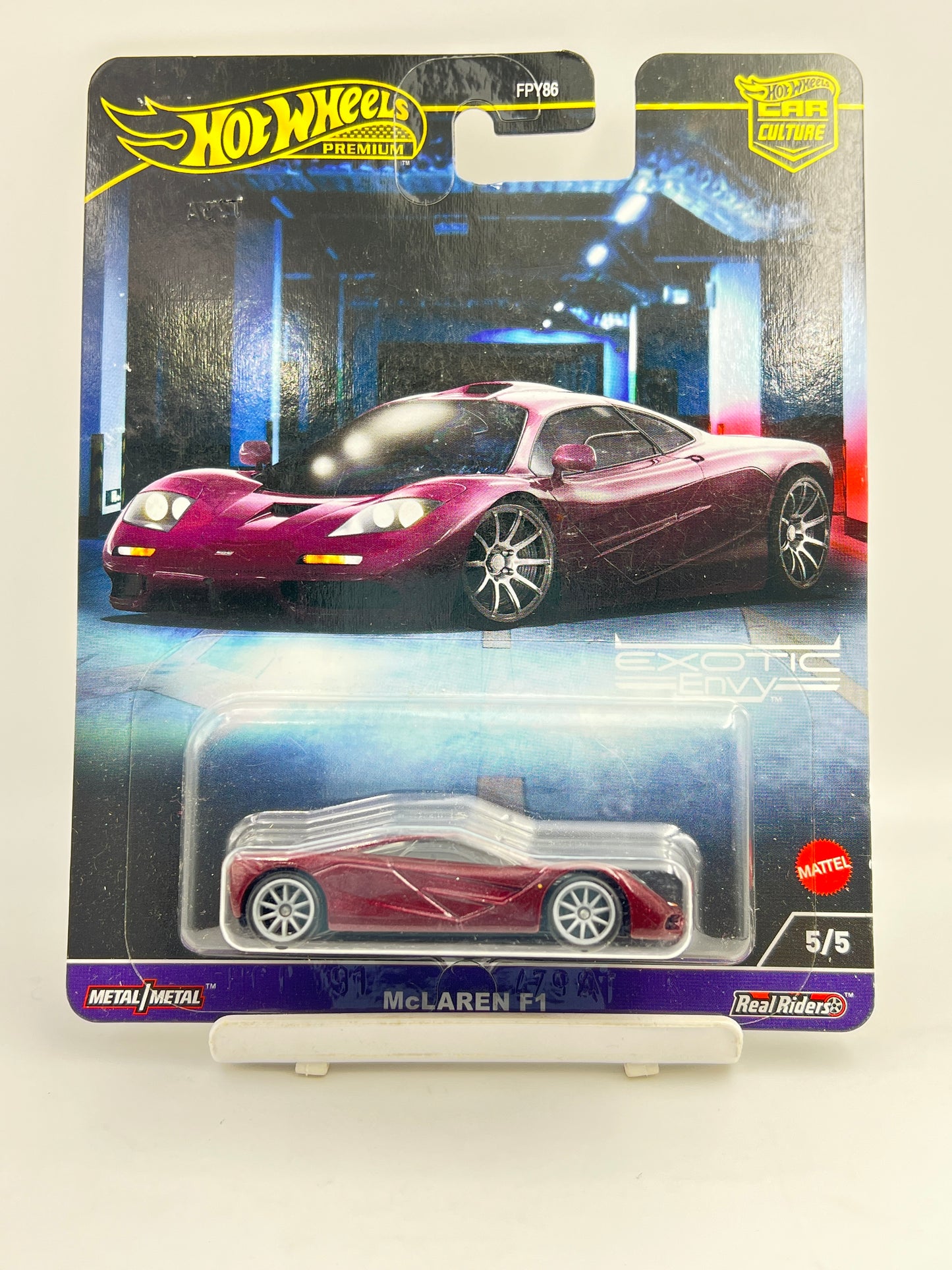 IMPORTED - HOT WHEELS -  PREMIUM - MCLAREN F1 - 5A