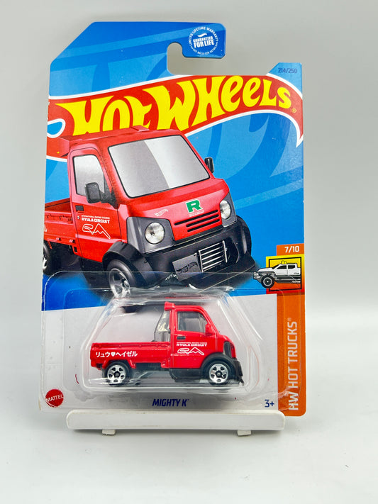 BLISTER SQUEEZE - IMPORTED - HOT WHEELS -  MIGHTY K - 1A