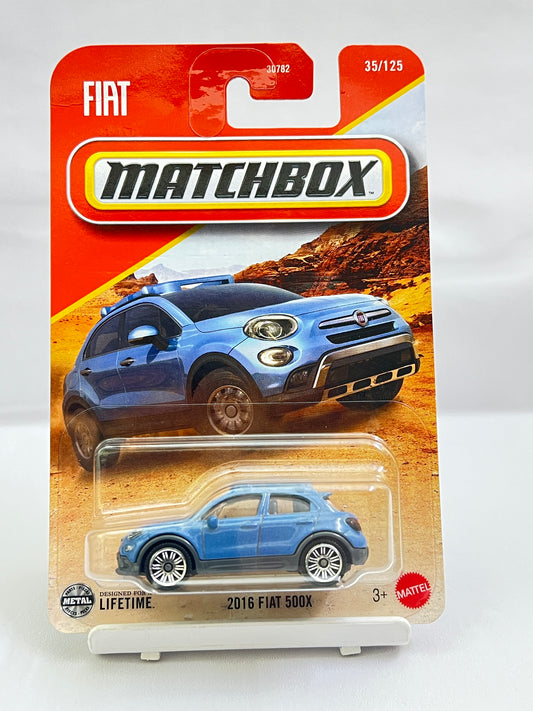 MATCHBOX - 2016 FIAT 500X - ZX1