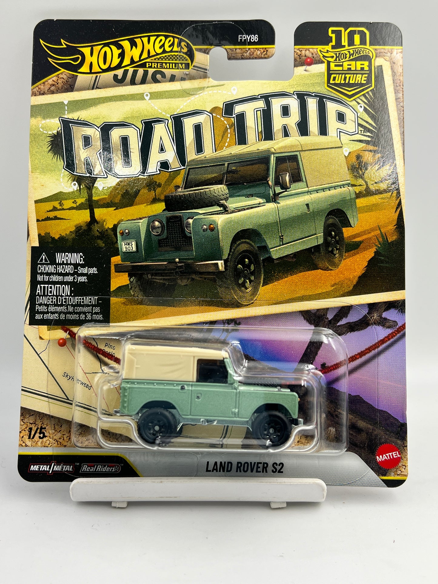 HOT WHEELS - PREMIUM - LAND ROVER S2 - 3F