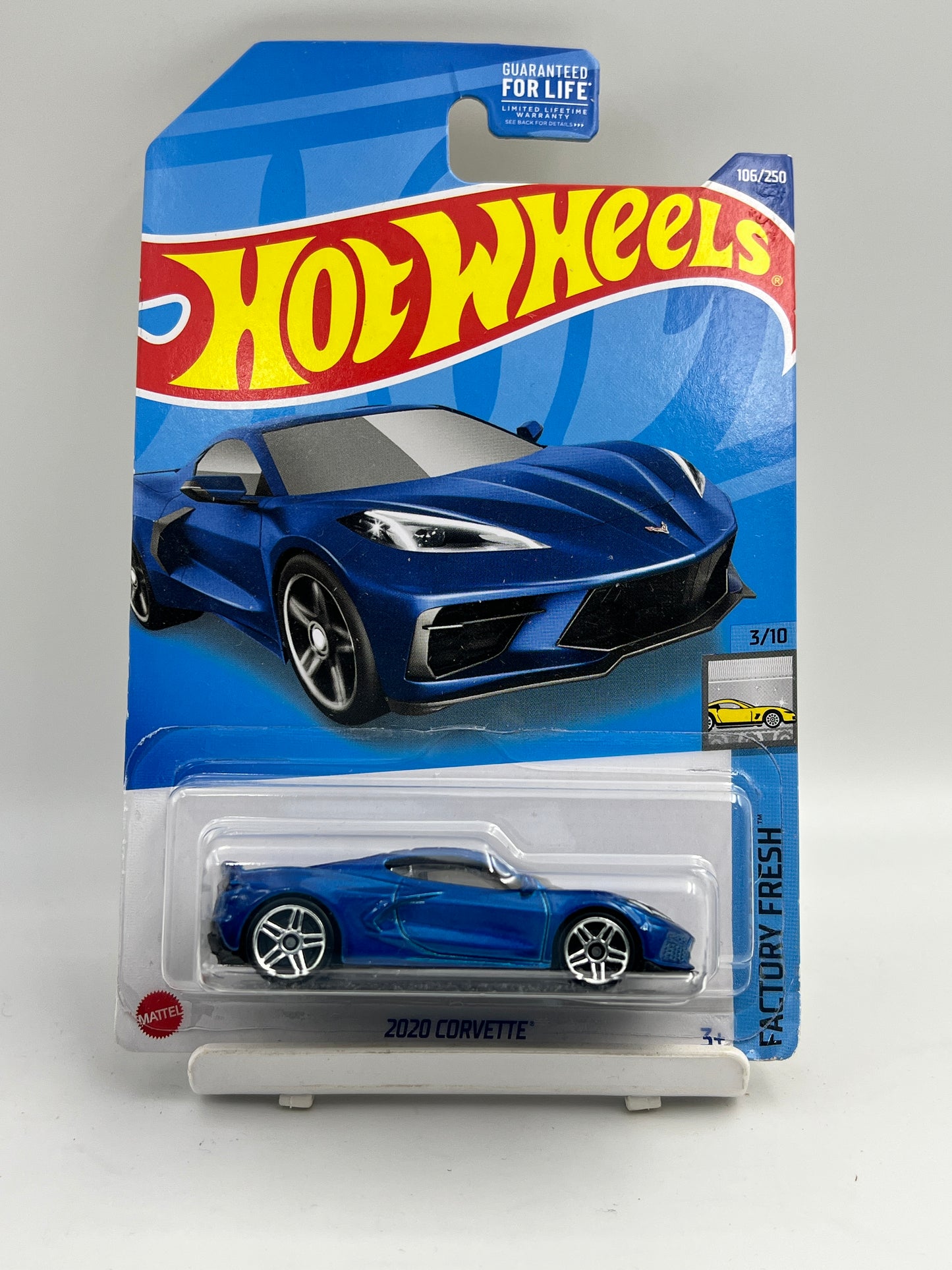 SOFT CORNERS - IMPORTED - HOT WHEELS -  2020 CORVETTE - 3D