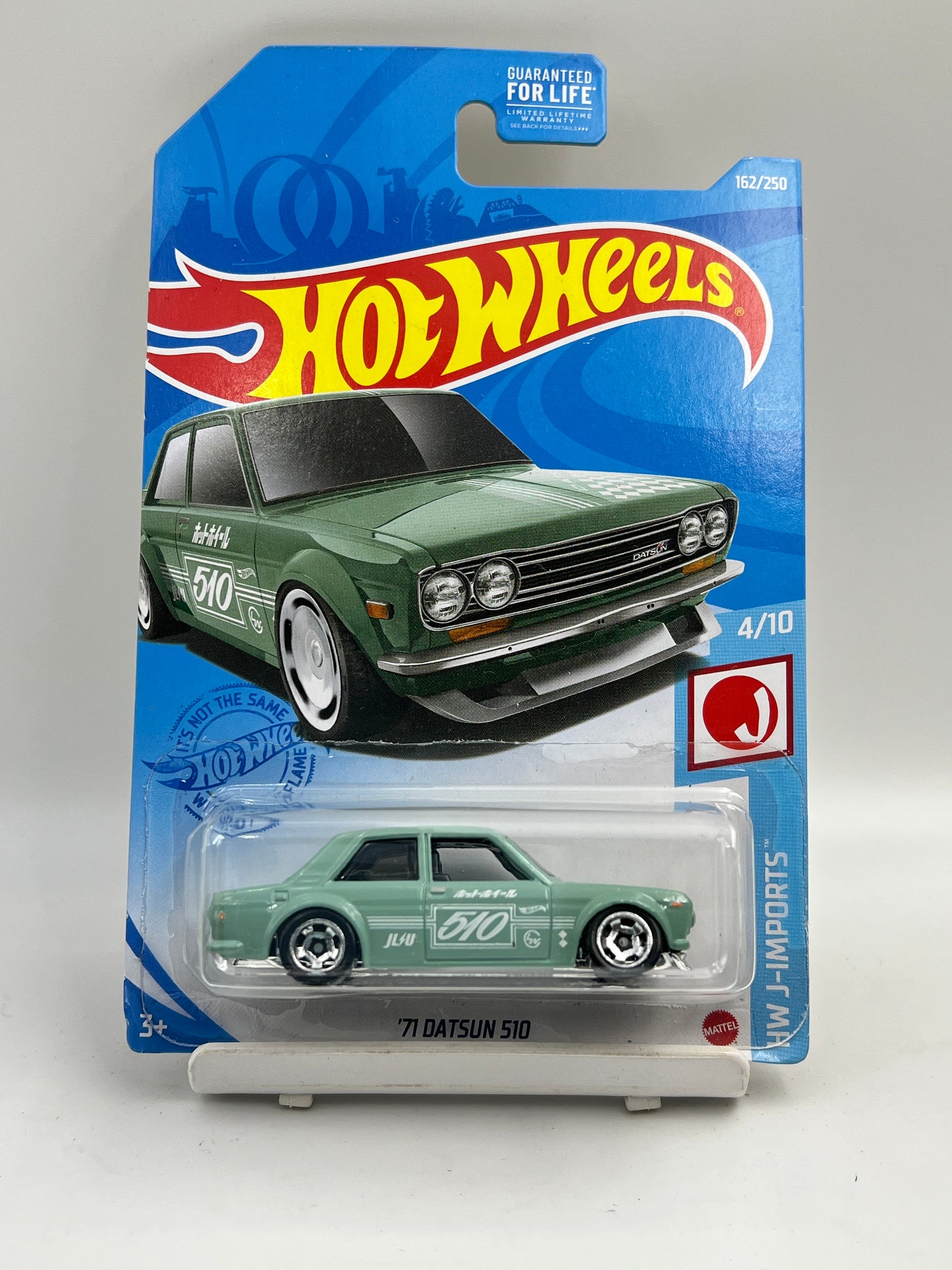 IMPORTED - HOT WHEELS -  71 DATSUN 510 - 3D