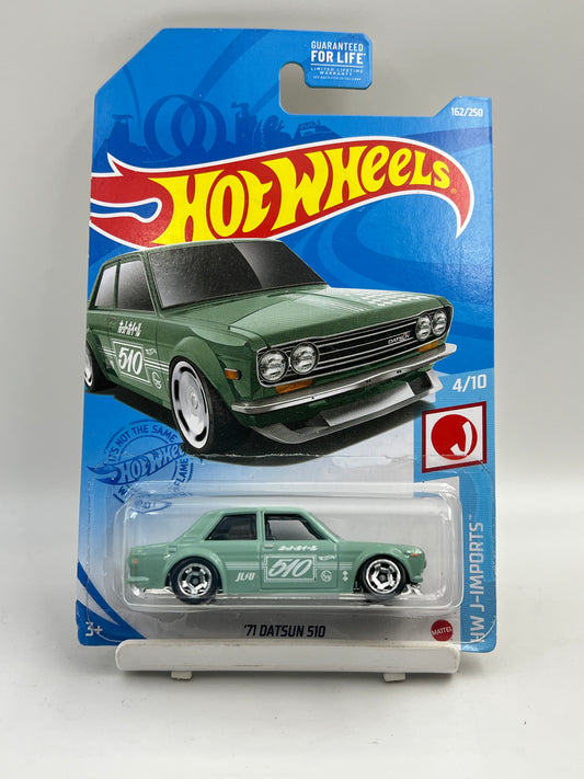IMPORTED - HOT WHEELS -  71 DATSUN 510 - 3D