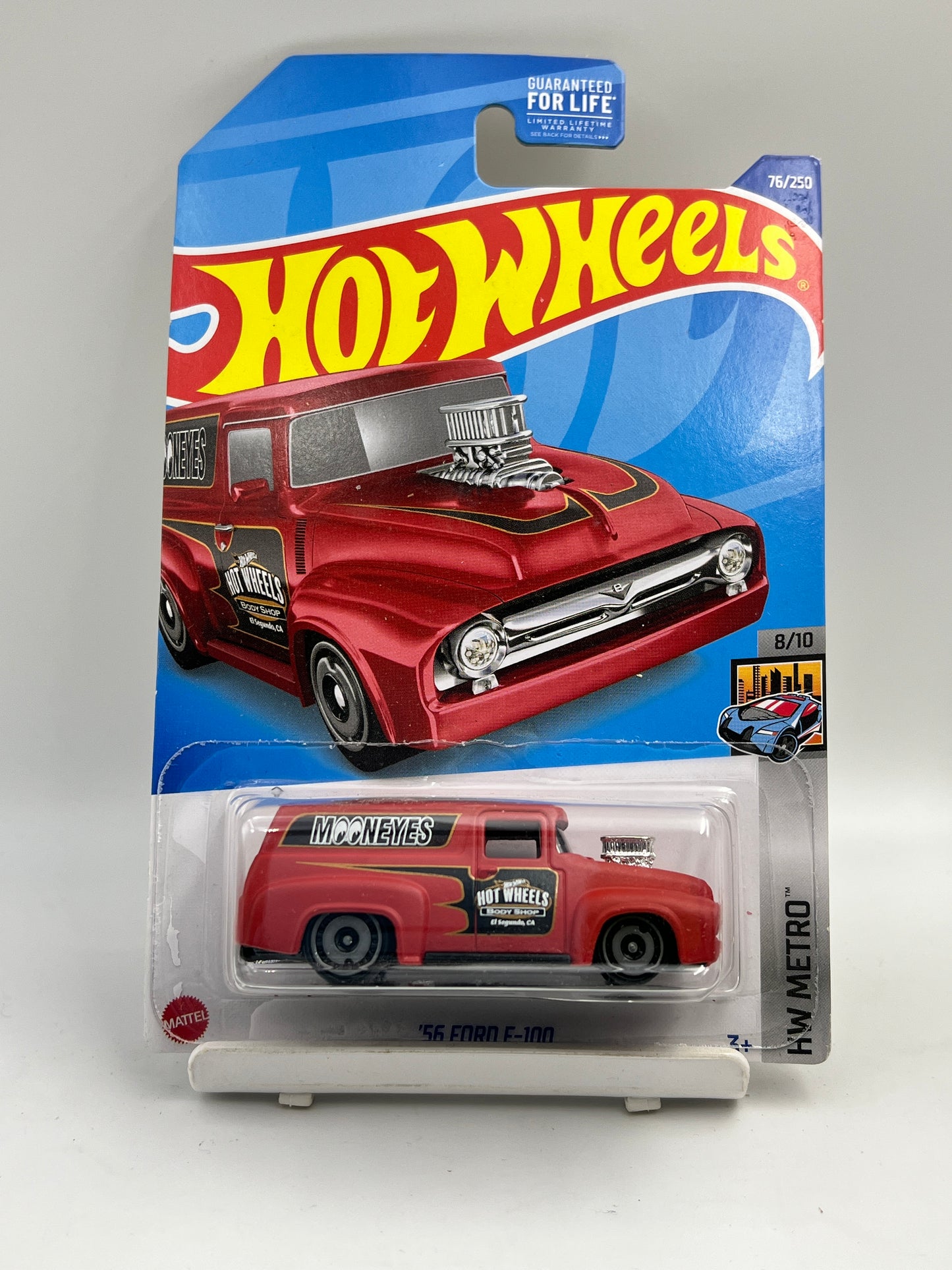 IMPORTED - HOT WHEELS -  56 FORD F-100 - RED - 1D