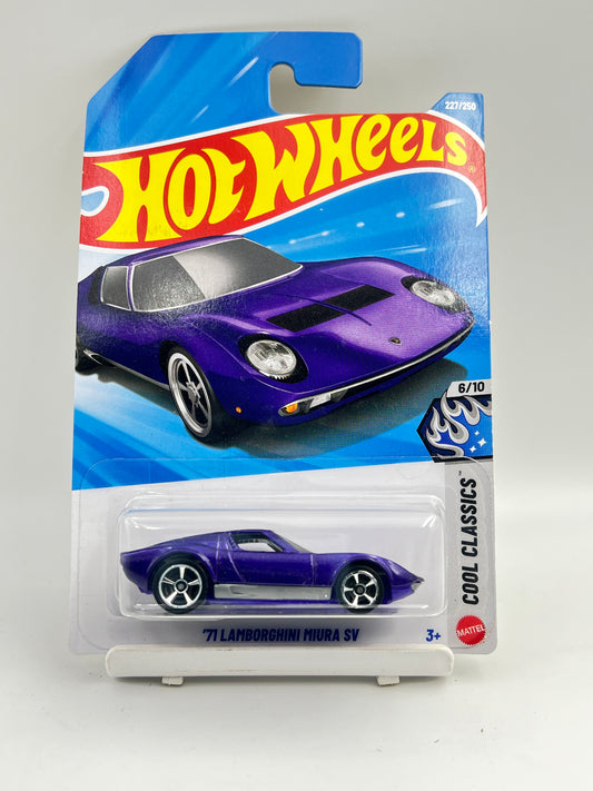 HOT WHEELS - 71 LAMBORGHINI MIURA SV - 3A
