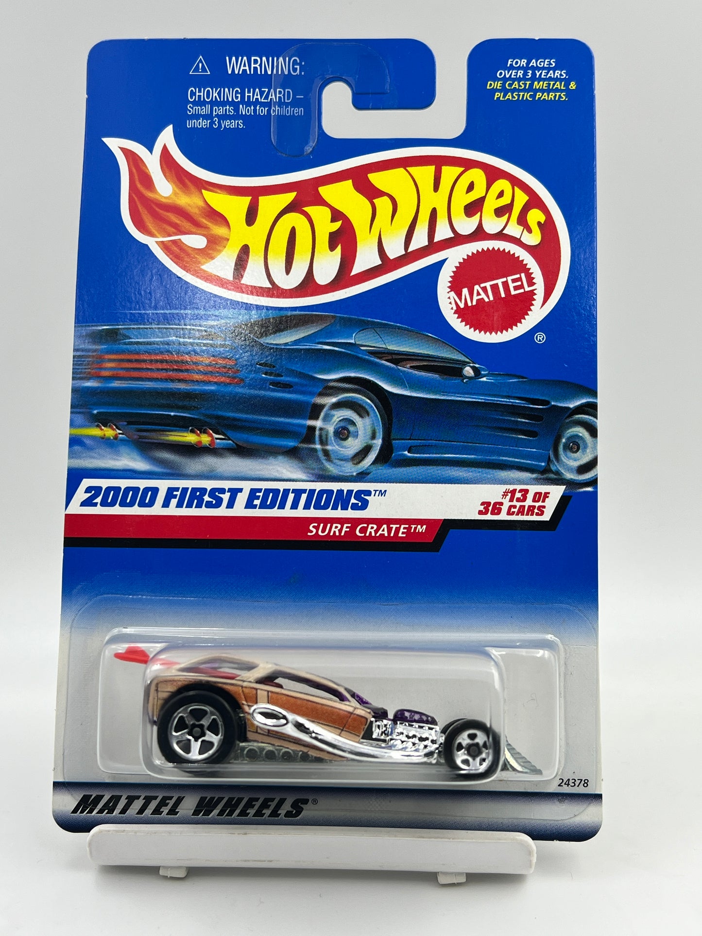 HOT WHEELS - SURF CRATE - METAL ON METAL - 4D