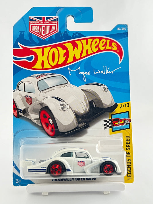 VOLKSWAGEN KAFER RACER - WHITE - 4C - Its Fun- Hot wheels - matchbox - diecast