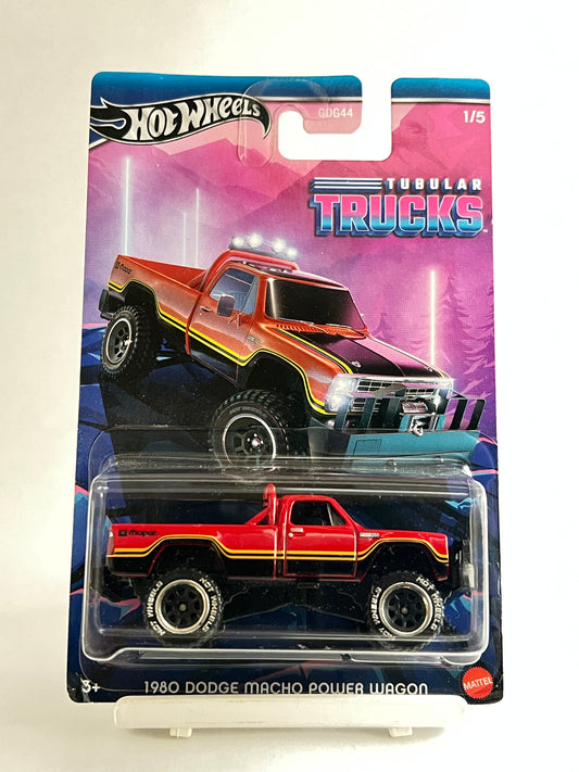 CREASED / BLISTER CRACK - TUBULAR TRUCKS - 1980 DODGE MACHO POWER WAGON - HEAVY METAL - 4F.