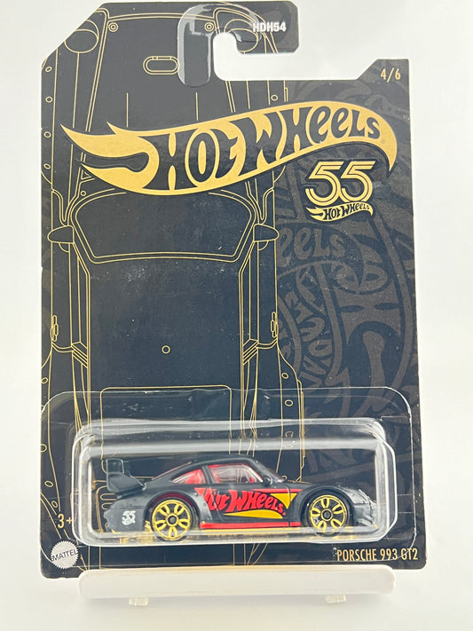 55TH ANNIVERSARY PORSCHE 993 GT2 -2D - Its Fun- Hot wheels - matchbox - diecast