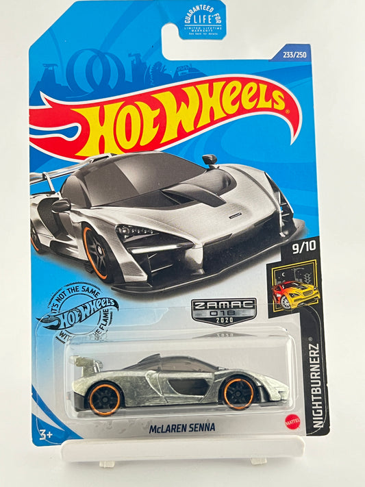 MCLAREN SENNA - ZAMAC - 4C - Its Fun- Hot wheels - matchbox - diecast
