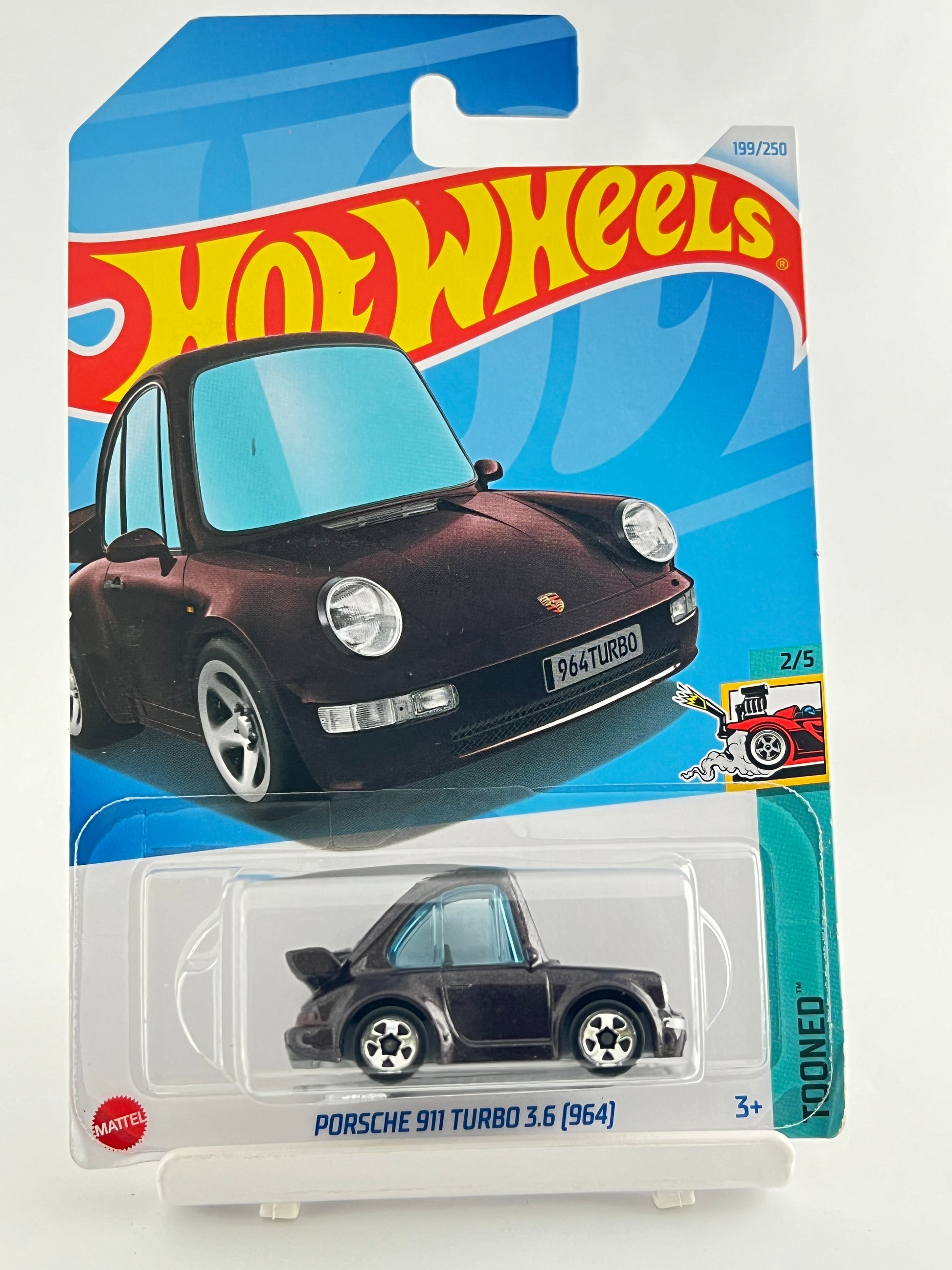 2024 VERSION - PORSCHE 911 TURBO 3.6 (964) -1D - Its Fun- Hot wheels - matchbox - diecast