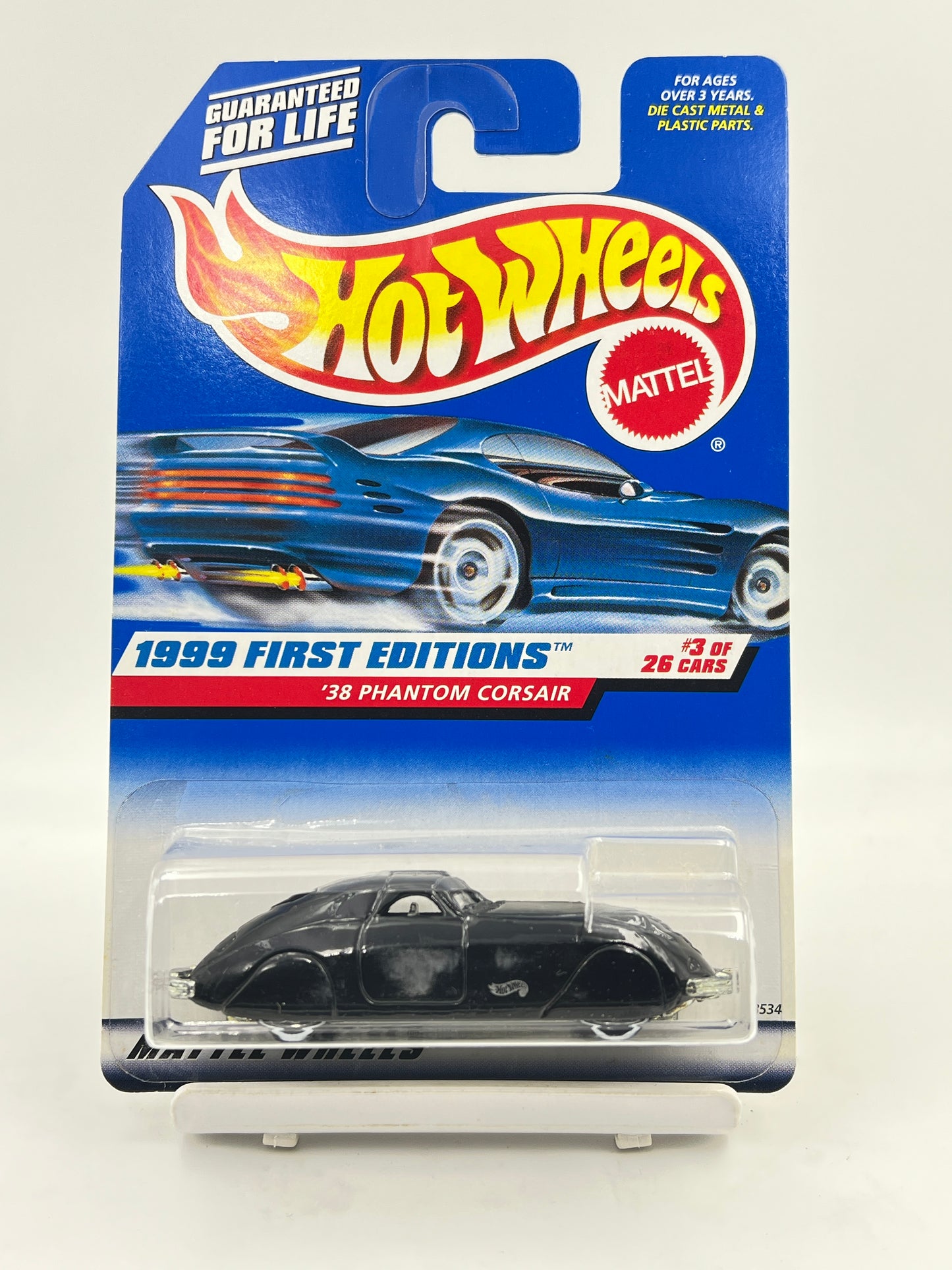 FULL METAL - HOT WHEELS - 38 PHANTOM CORSAIR - CAR PAINT HAS DUST/FRICTION PATCH - 3C