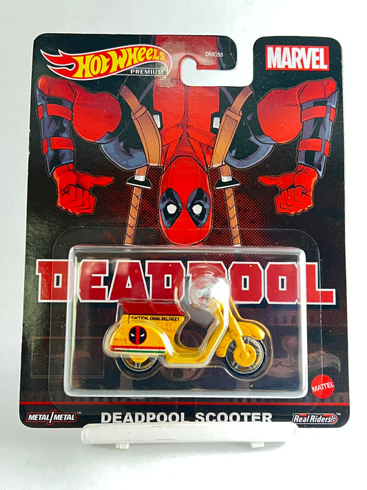PREMIUM - DEADPOOL SCOOTER - 4C - Its Fun- Hot wheels - matchbox - diecast