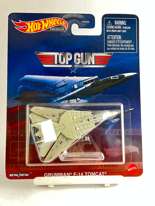 PREMIUM - TOP GUN - GRUMMAN F-14 TOMCAT - 4C - Its Fun- Hot wheels - matchbox - diecast