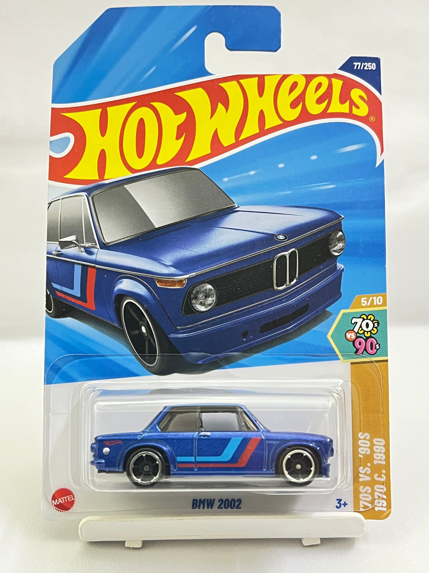 HOT WHEELS - BMW 2002 - BLUE - 1C