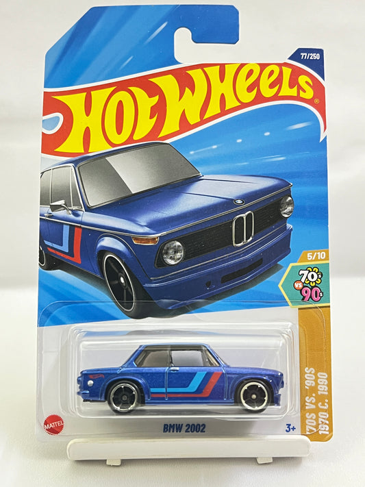 HOT WHEELS - BMW 2002 - BLUE - 1C