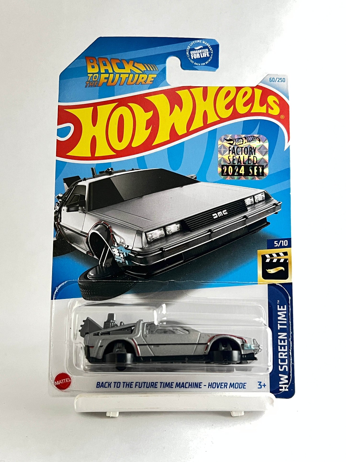 FACTORY SEALED WITH PROTECTOR - BACK TO THE FUTURE TIME MACHINE HOVER MODE - 1A - Its Fun