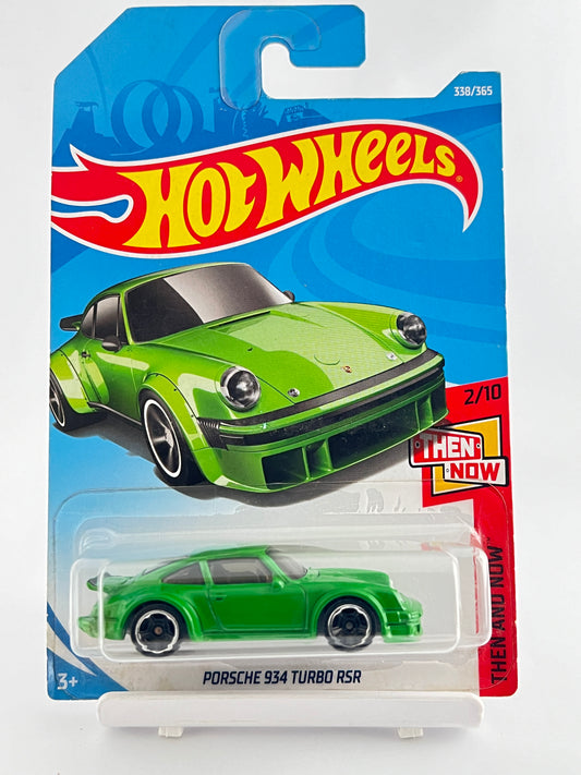 PORSCHE 934 TURBO RSR - GREEN -4B - Its Fun- Hot wheels - matchbox - diecast