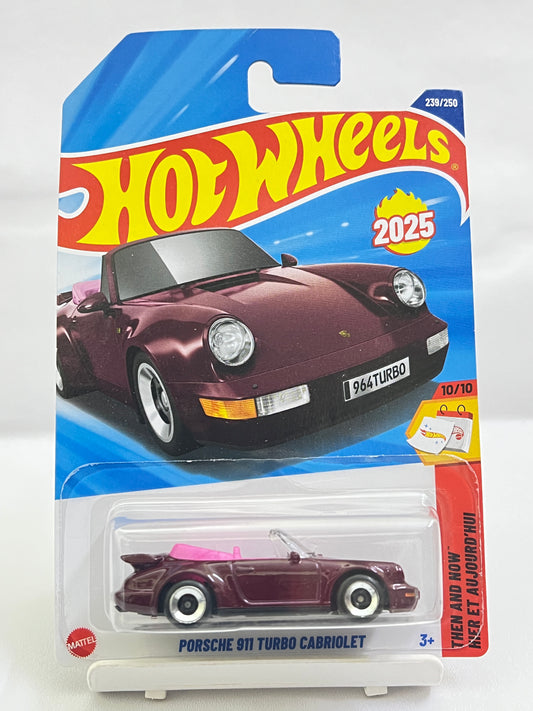 HOT WHEELS - PORSCHE 911 TURBO CABRIOLET - 1C