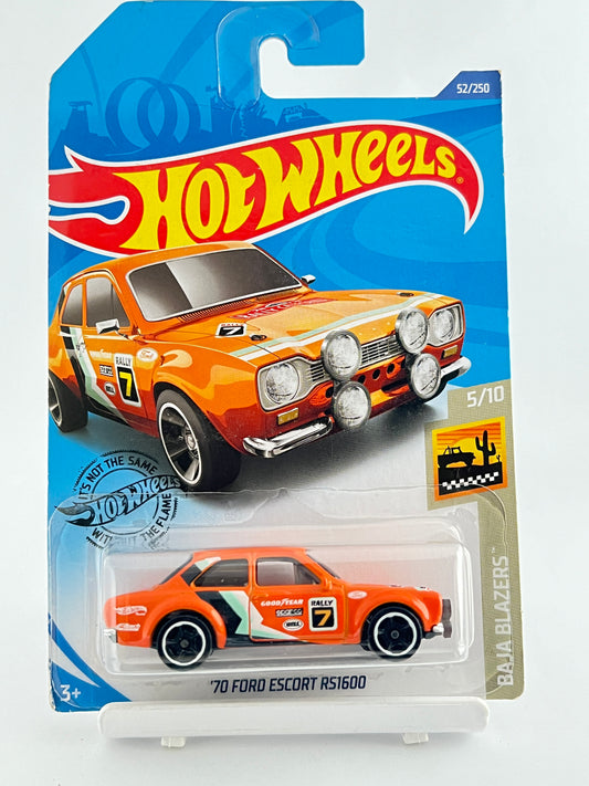 70 FORD ESCORT RS1600 -4B - Its Fun- Hot wheels - matchbox - diecast