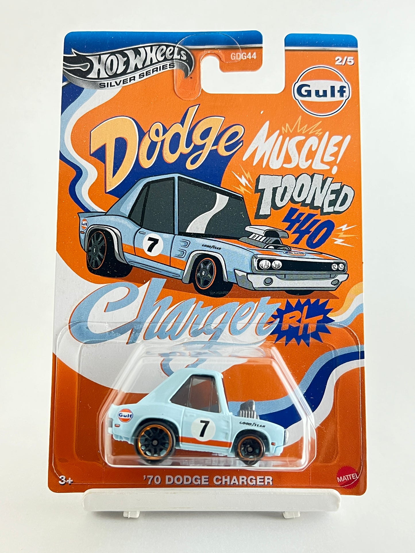 TOONED GULF SET OF 5 CARS - 4B