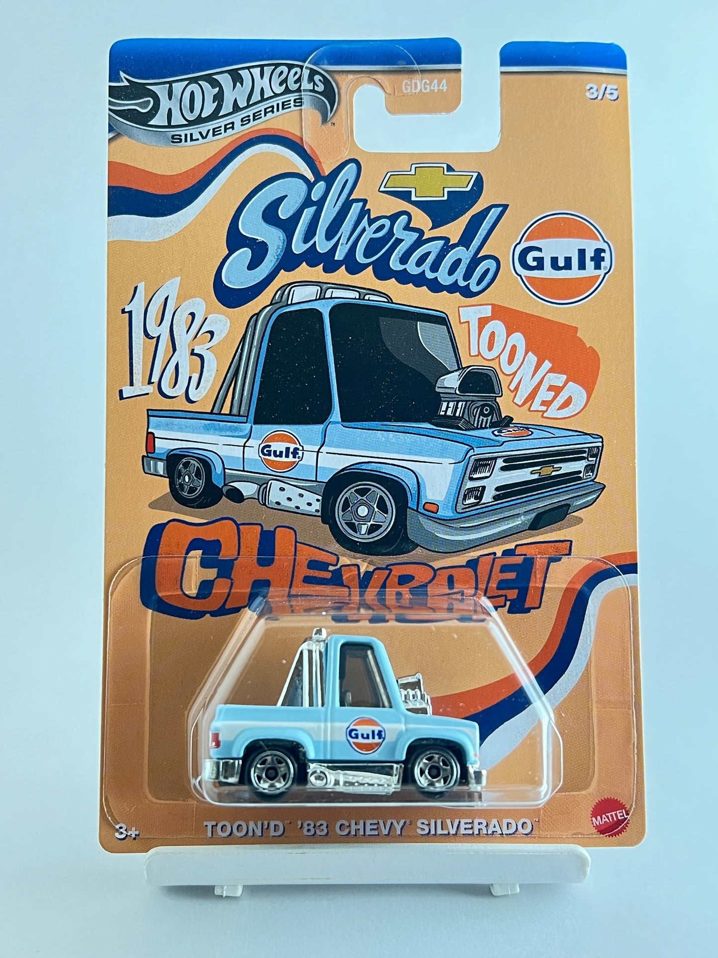 TOONED GULF SET OF 5 CARS - 4B