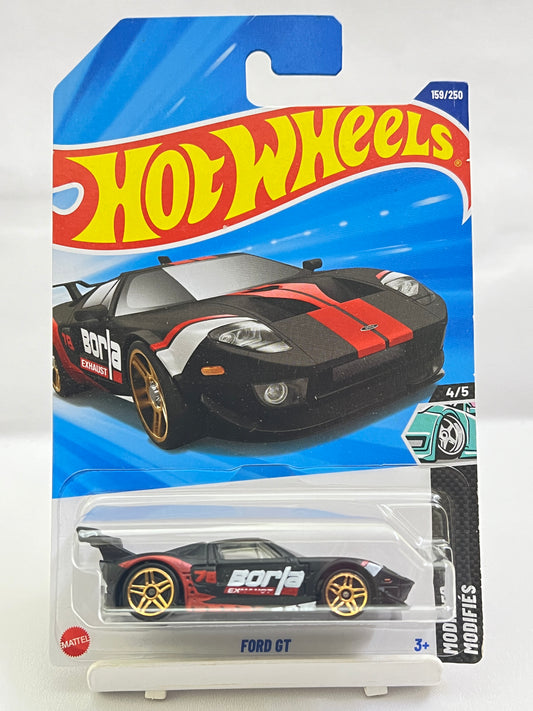 HOT WHEELS - FORD GT - BLACK - 1C