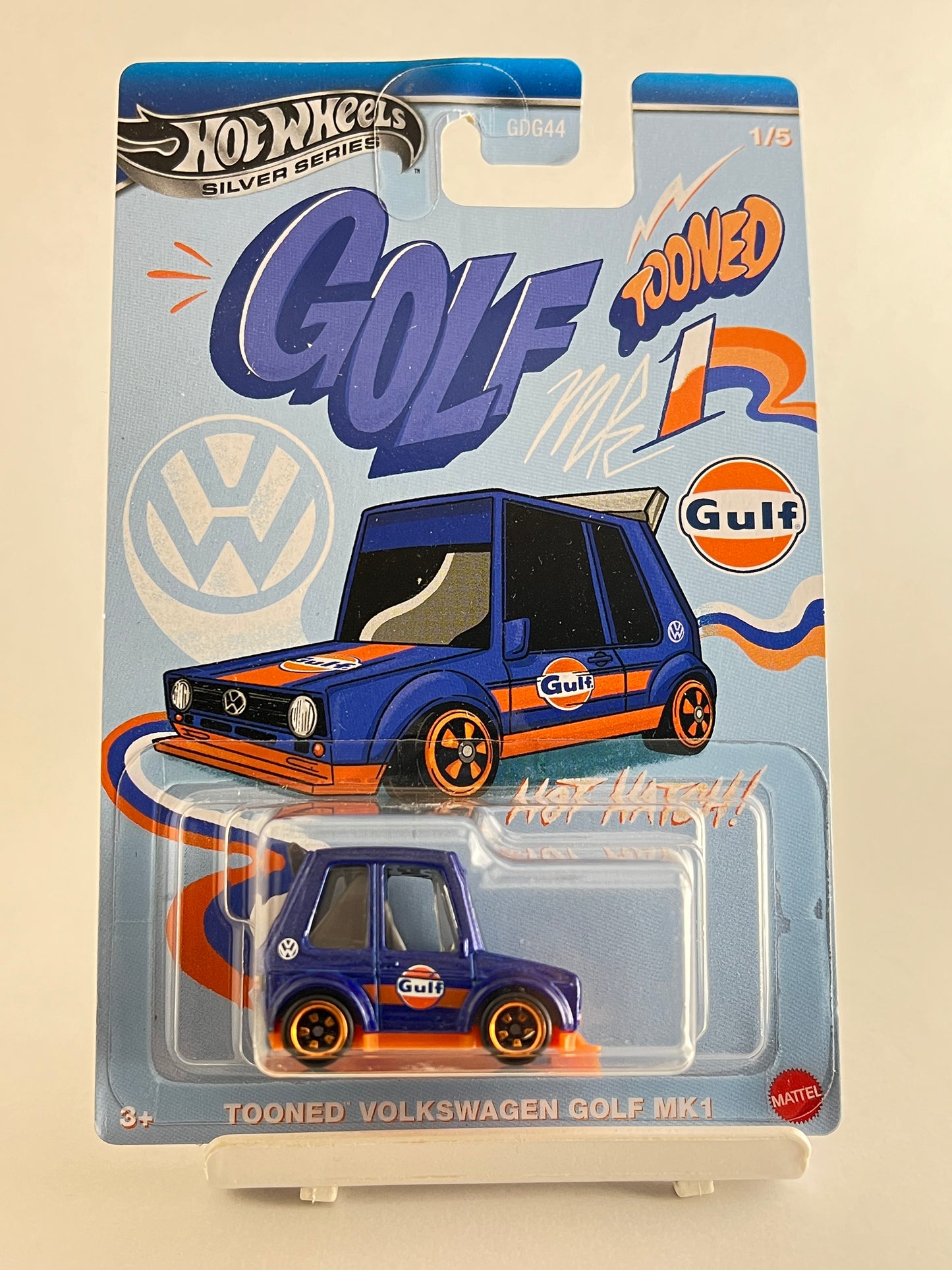 TOONED GULF SET OF 5 CARS - 4B