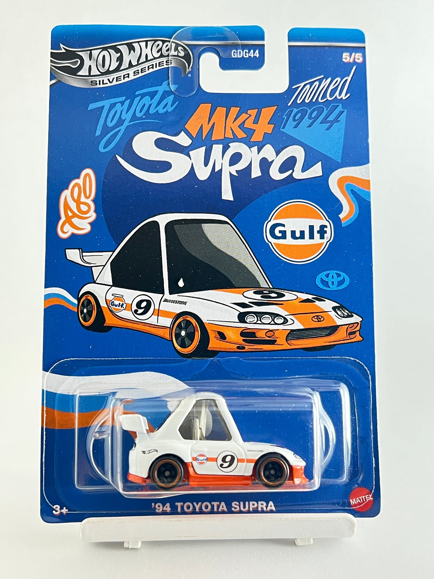 TOONED GULF SET OF 5 CARS - 4B