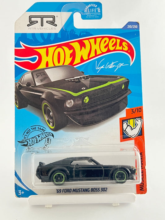 69 FORD MUSTANG BOSS 302 -4A - Its Fun- Hot wheels - matchbox - diecast