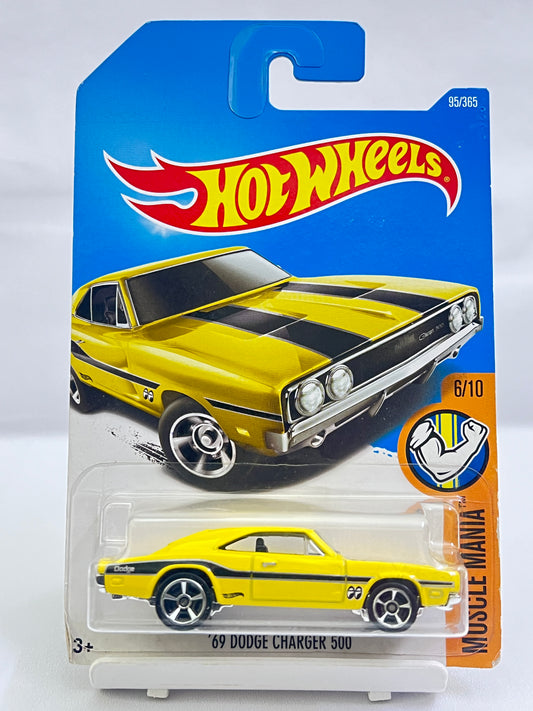 HOT WHEELS - 69 DODGE CHARGER 500 - 1D