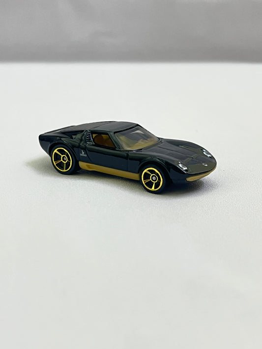 UNCARDED - LAMBORGHINI MIURA BLACK