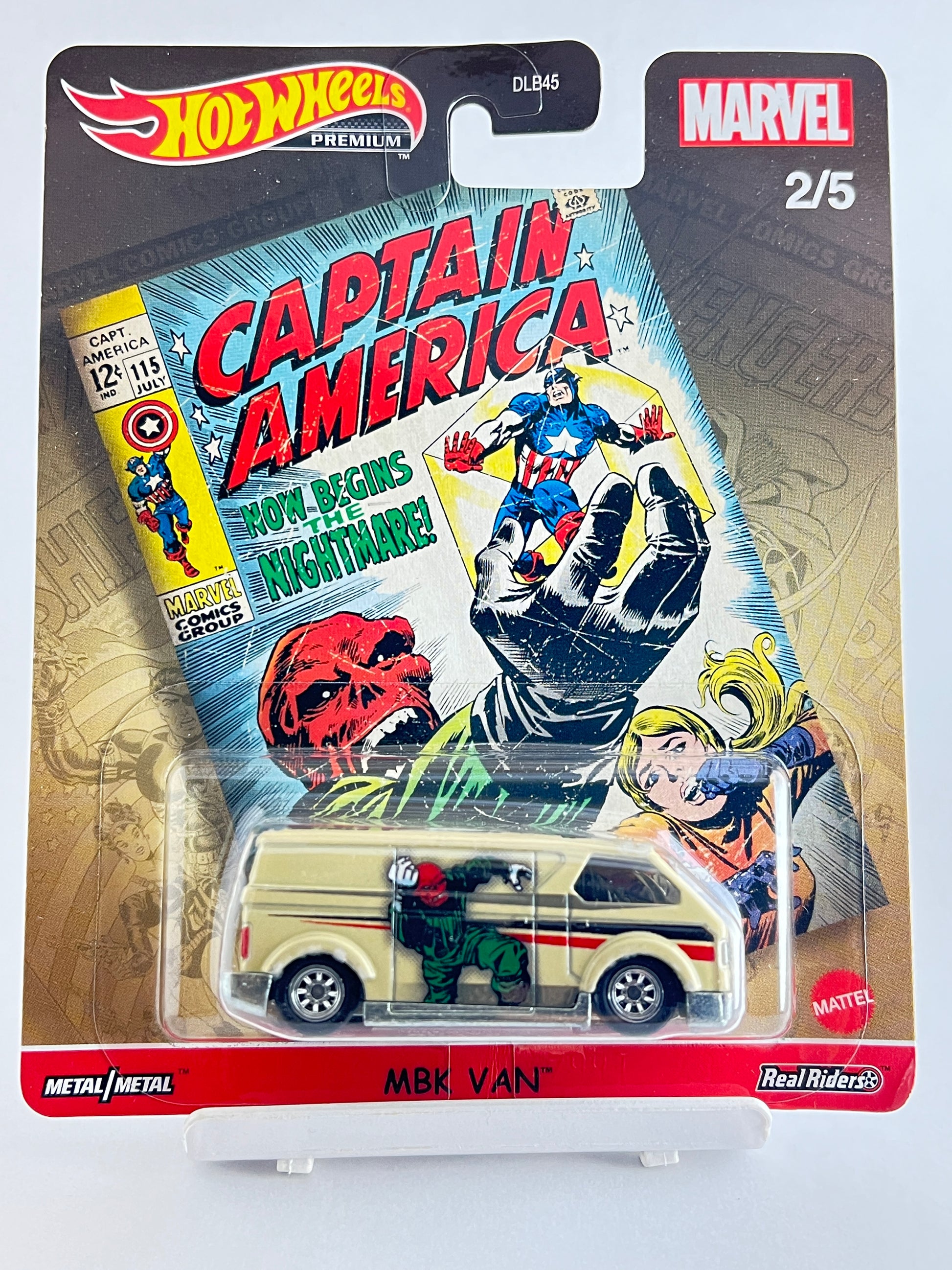 PREMIUM - MARVEL - MBK VAN - 4E - Its Fun- Hot wheels - matchbox - diecast