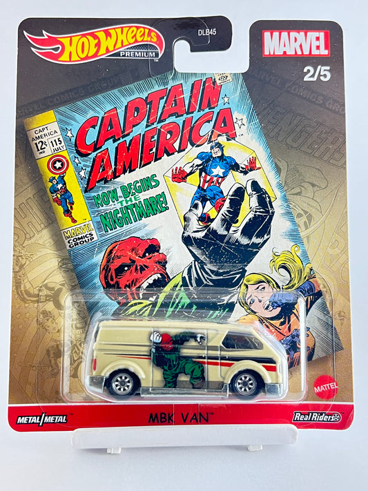PREMIUM - MARVEL - MBK VAN - 4E - Its Fun- Hot wheels - matchbox - diecast