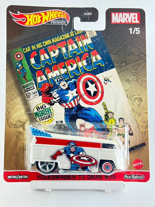 MARVEL - VOLKSWAGEN T1 DRAG BUS - 4E - Its Fun- Hot wheels - matchbox - diecast