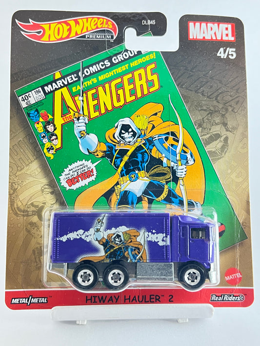 PREMIUM - MARVEL - HIWAY HAULER 2 - 4E - Its Fun- Hot wheels - matchbox - diecast