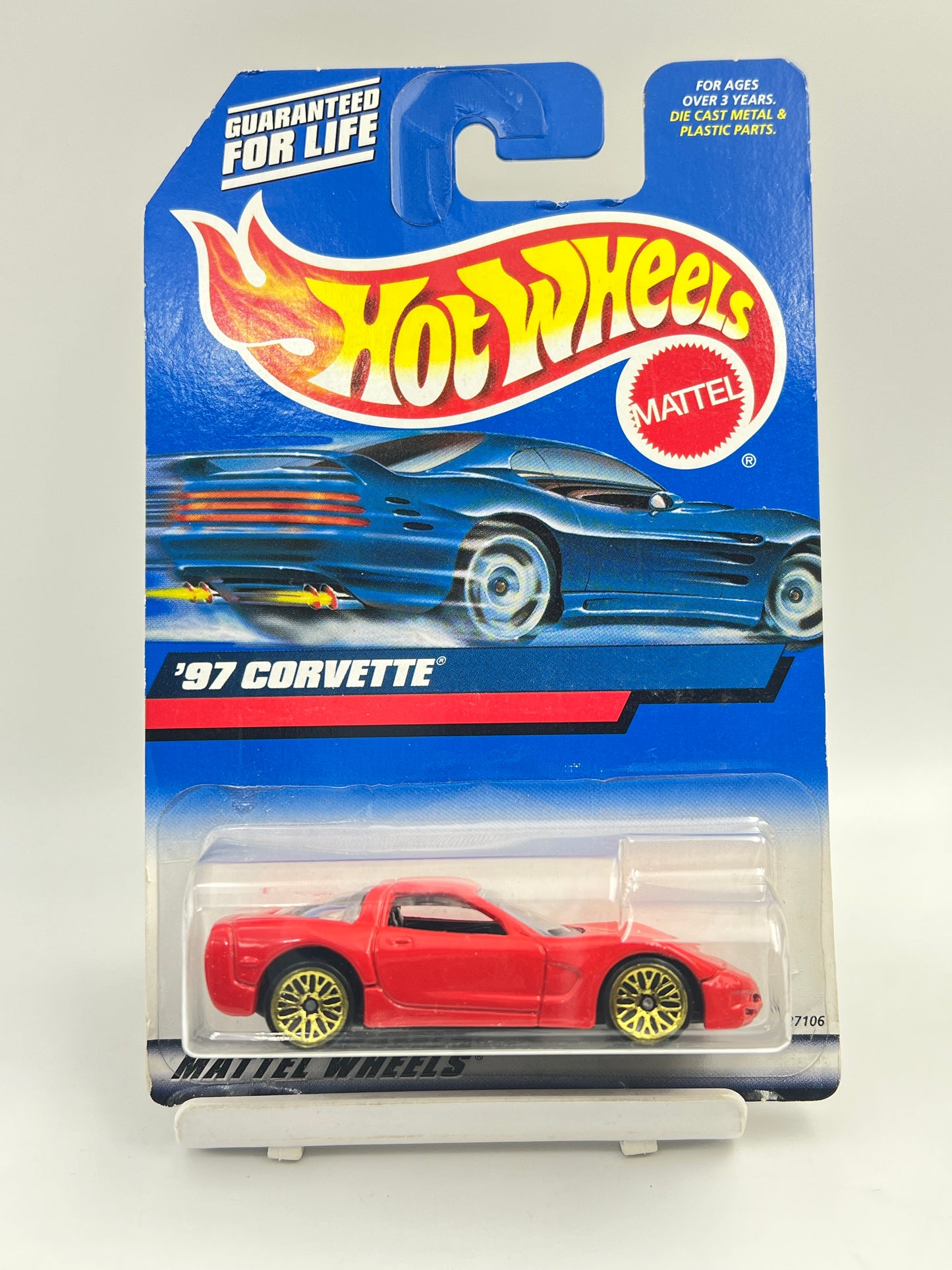 IMPORTED - HOT WHEELS -  97 CORVETTE - RED - C1