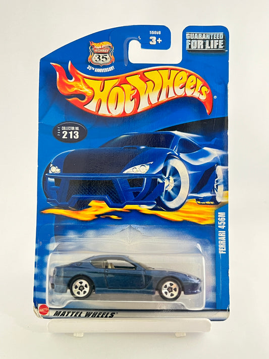 FERRARI 456M (35TH ANNIVERSARY) - BLUE - 3C - Its Fun- Hot wheels - matchbox - diecast