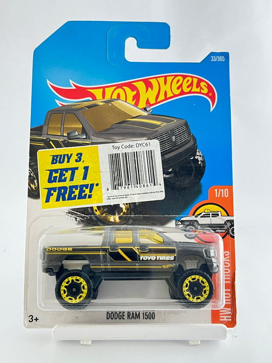 DODGE RAM 1500 - 1D - Its Fun- Hot wheels - matchbox - diecast