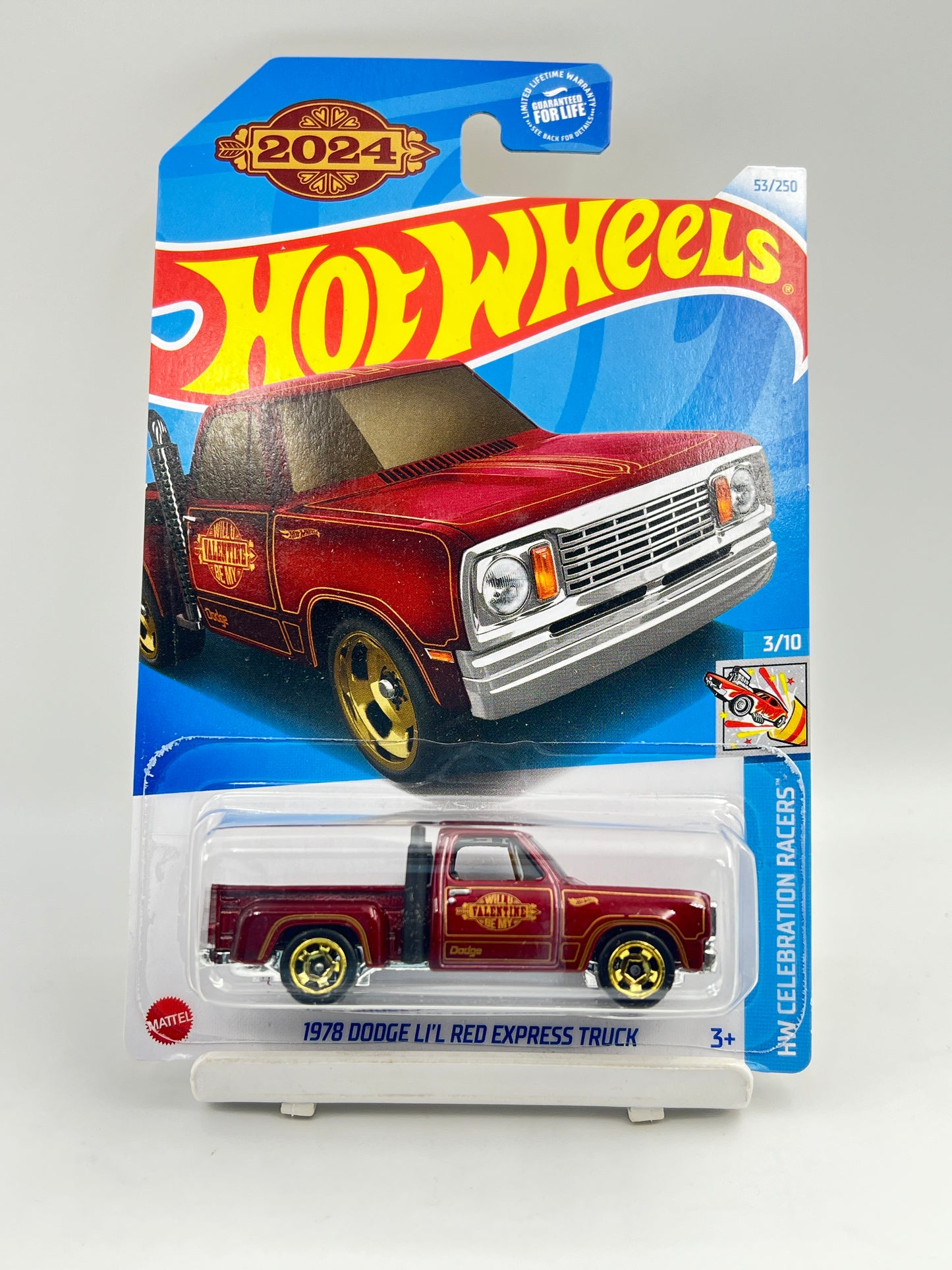 IMPORTED - HOT WHEELS - 1978 DODGE LIL RED EXPRESS - 3D