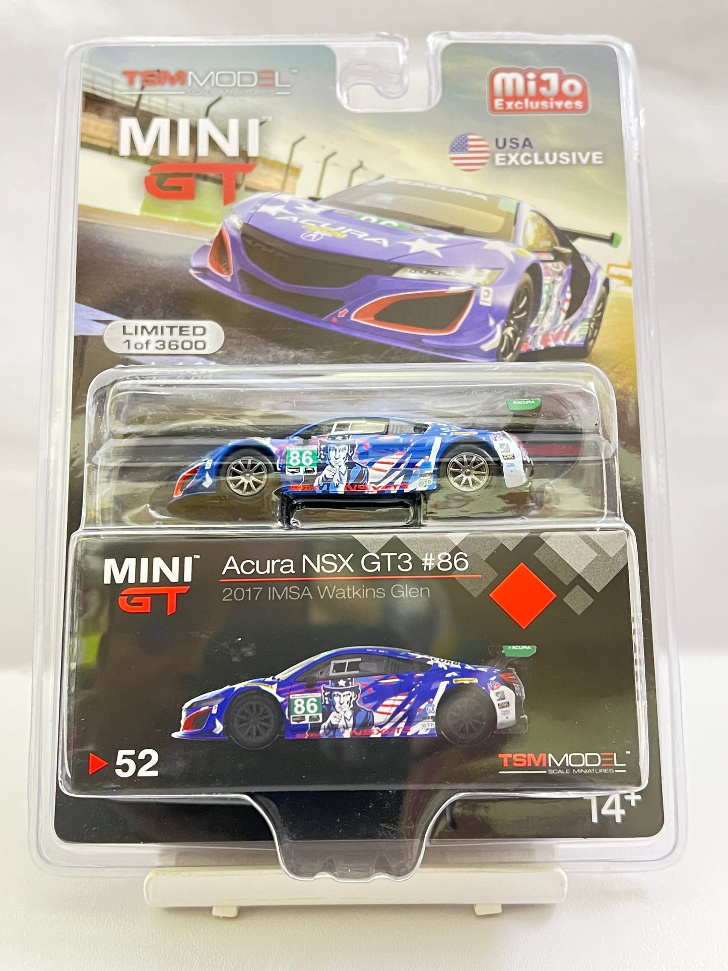 MINI GT - #52 - ACURA NSX GT3 / 2017 IMSA WATKINS GLEN