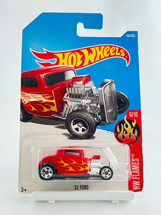 32 FORD - RED - 3D - Its Fun- Hot wheels - matchbox - diecast