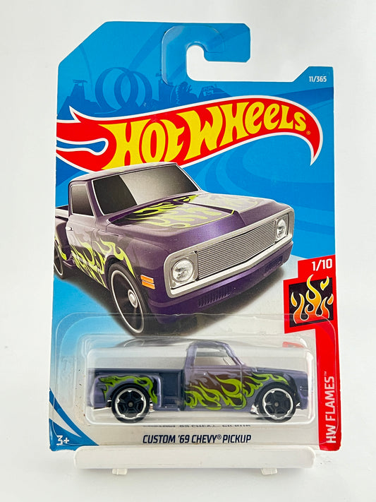 CUSTOM 69 CHEVY PICKUP - 3D - Its Fun- Hot wheels - matchbox - diecast