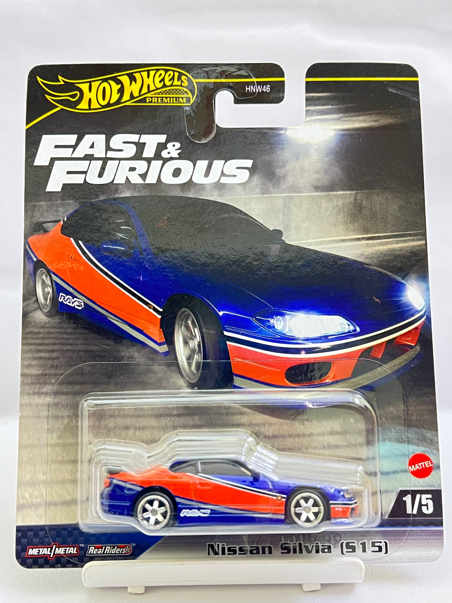 HOT WHEELS - PREMIUM - NISSAN SILVIA (S15) - 5B