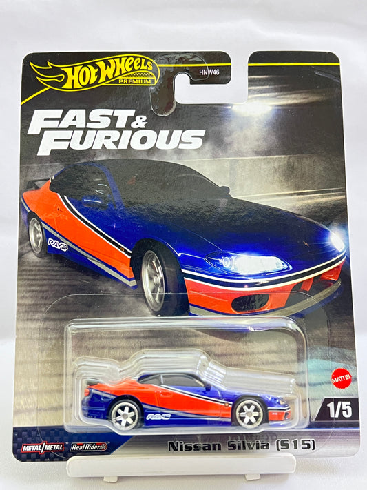 HOT WHEELS - PREMIUM - NISSAN SILVIA (S15) - 5B
